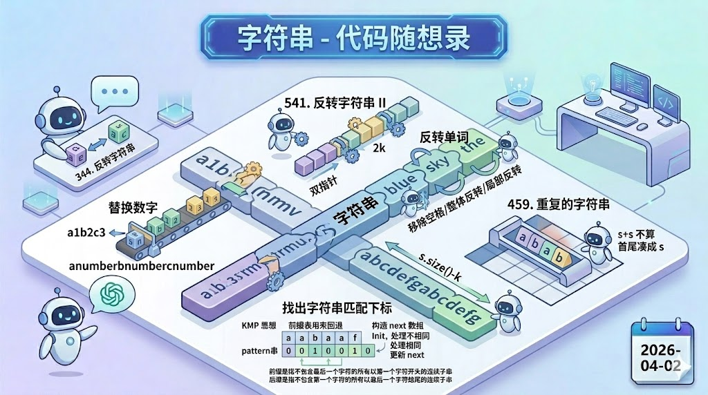 字符串 - 代码随想录